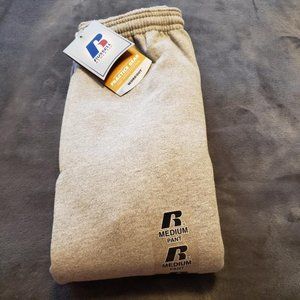 RUSSELL ATHLETIC GRAY FLEECE SWEATPANTS - NWT